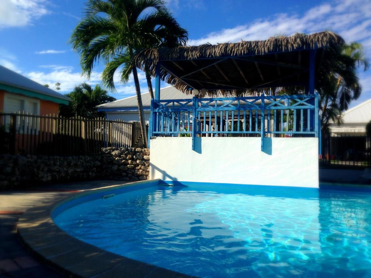 Bungalow La Papaye Bleue Residence Acces Piscine & Plage Saint-Francois  Exterior foto