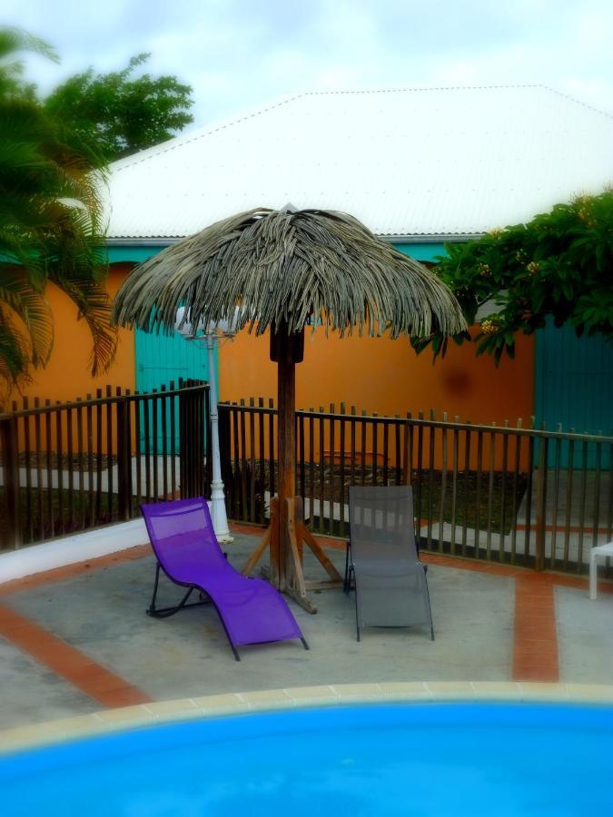 Bungalow La Papaye Bleue Residence Acces Piscine & Plage Saint-Francois  Exterior foto