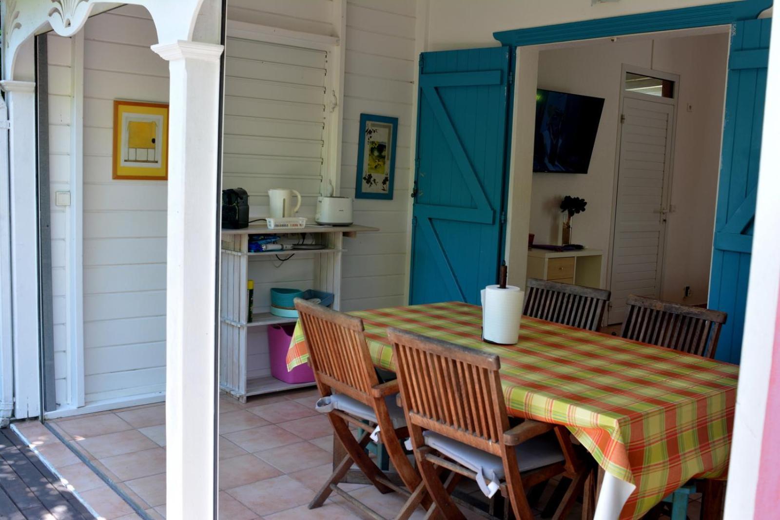 Bungalow La Papaye Bleue Residence Acces Piscine & Plage Saint-Francois  Exterior foto