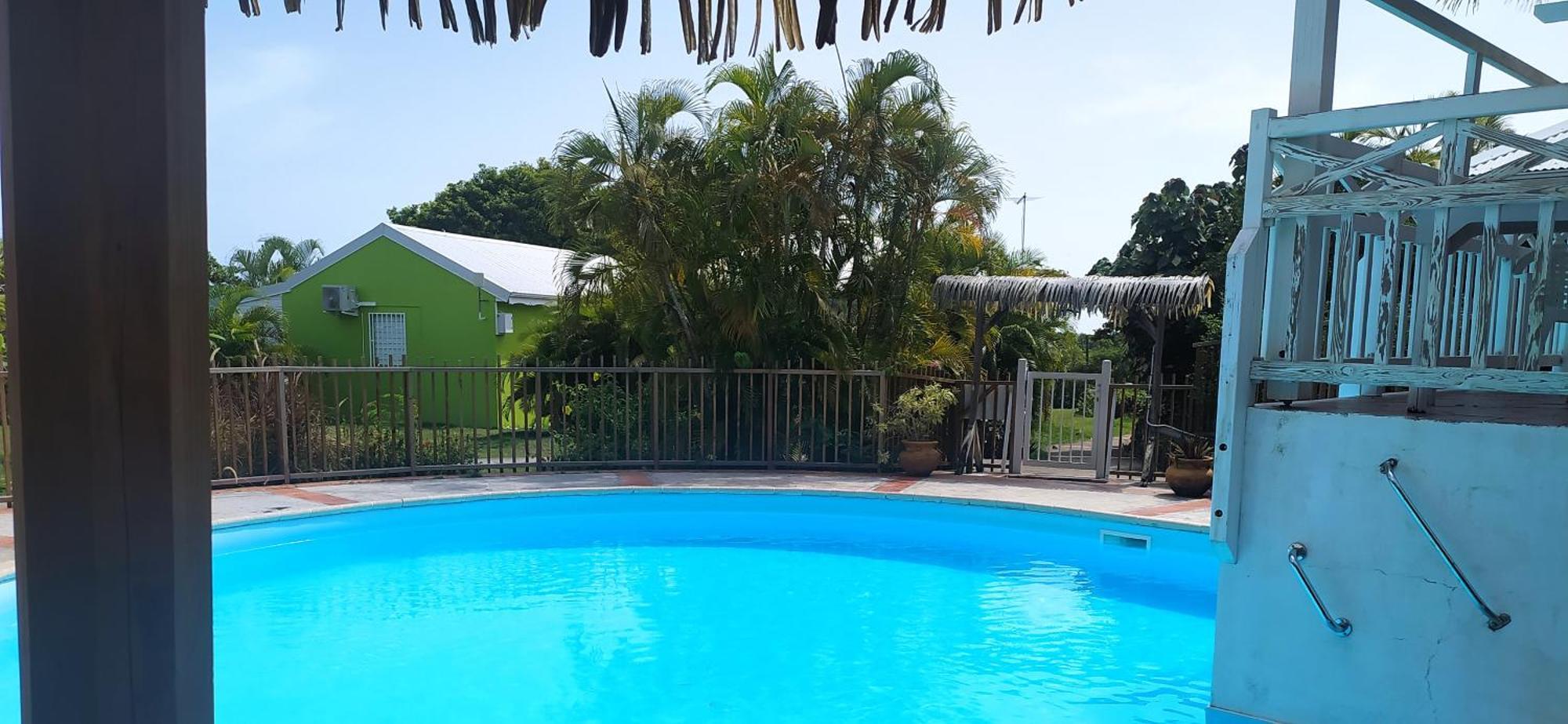 Bungalow La Papaye Bleue Residence Acces Piscine & Plage Saint-Francois  Exterior foto