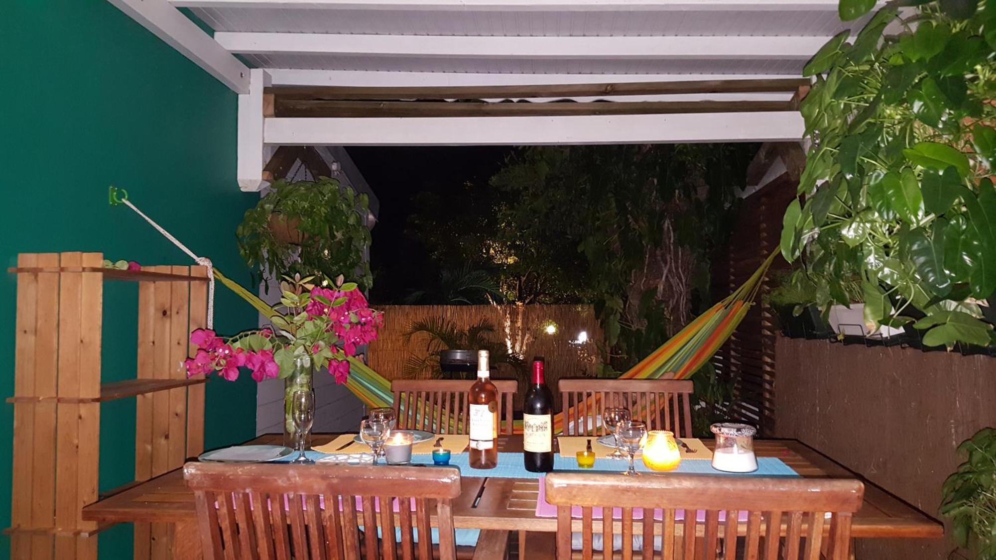 Bungalow La Papaye Bleue Residence Acces Piscine & Plage Saint-Francois  Exterior foto